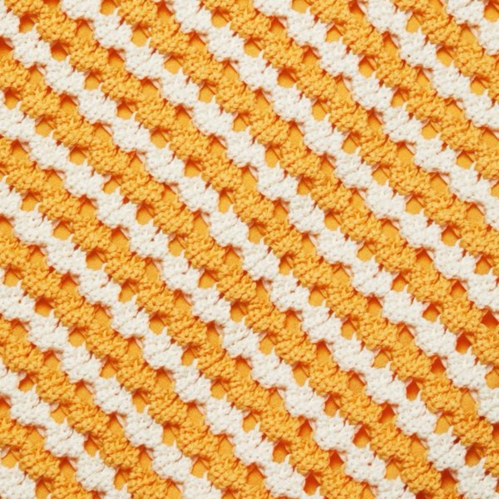 10 Crosby Derek Lam Mustard Crochet Midi Skirt - Picture 5 of 9